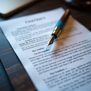 Plantilla de contratos anglosajones